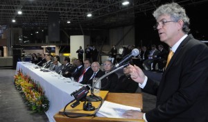 Governador reeleito Ricardo Coutinho