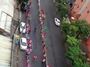 Movimento disse que não vai fazer interdições nas rodovias (Foto: Taiguara Rangel/G1)