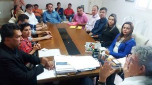 Reunião com prefeitos foi articulada pelo deputado Ricardo Barbosa
