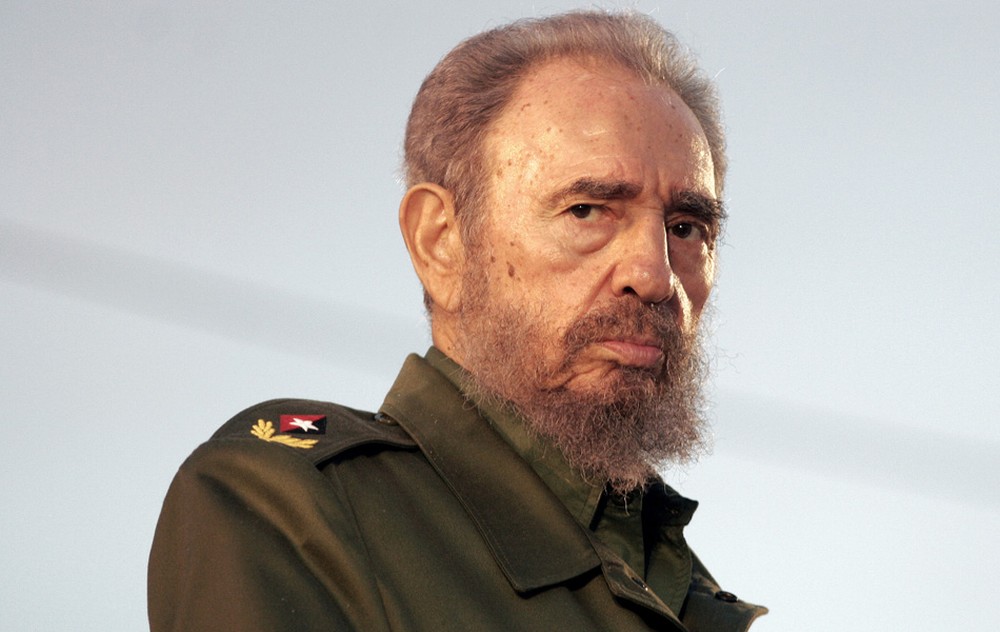 O líder cubano Fidel Castro foi fotografado em evento em Holguín em 2006 (Foto: Jose Goitia/The New York Times)